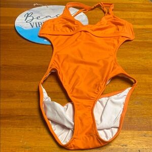 VENUS Orange One Piece Swimsuit